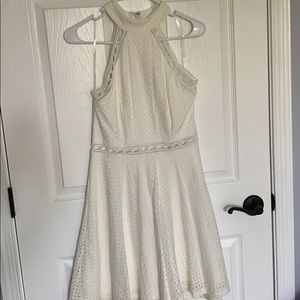 White Sundress with Lacy Details